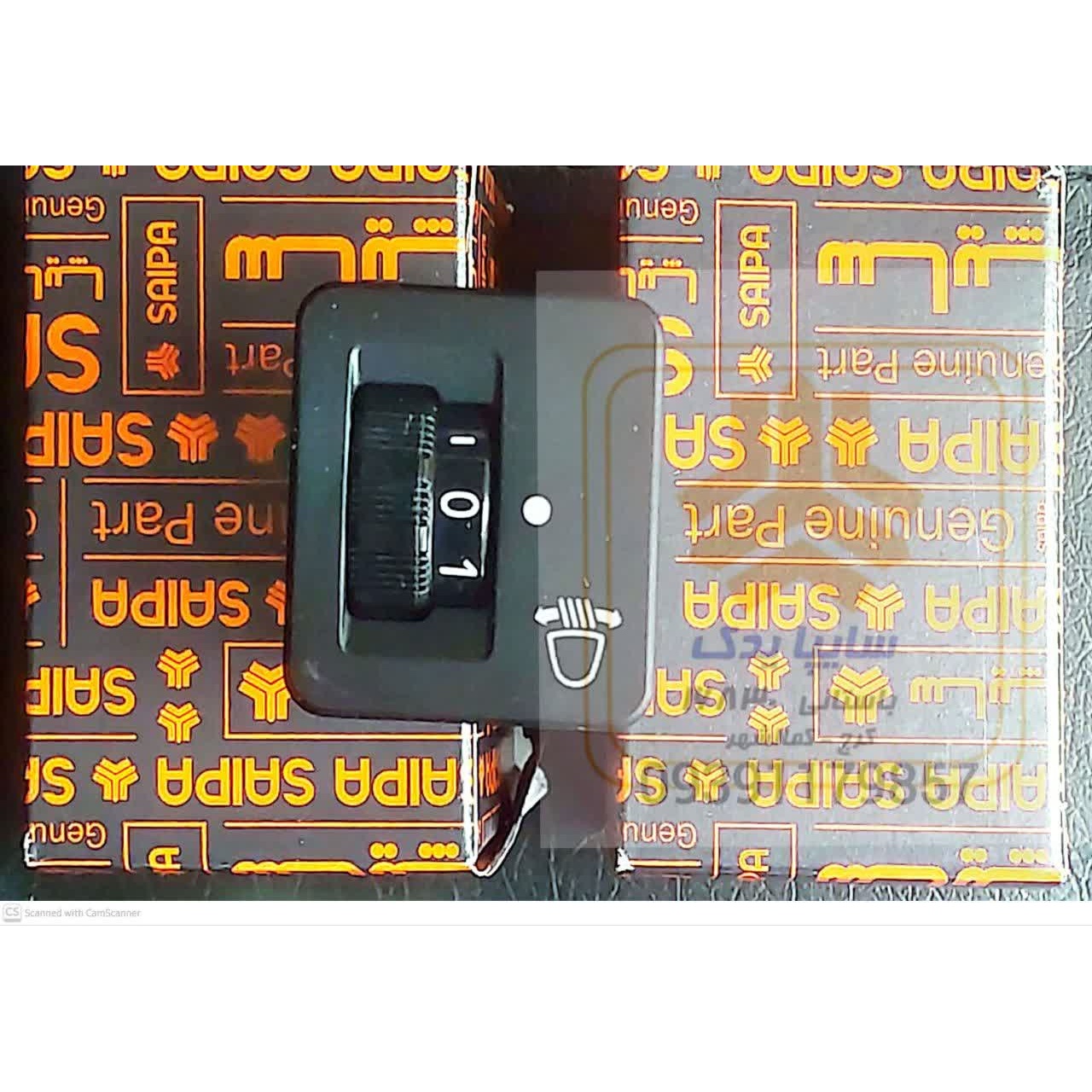 کلید تنظیم ارتفاع نور چراغ جلو تیبا 100278