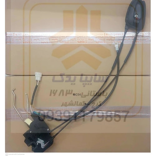 قفل و دستگیره جلو راست کابلی دوفیش دو میله ساینا سهند اطلس 105212