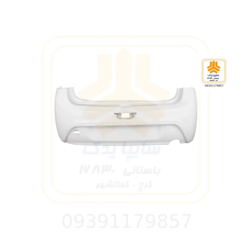 سپر عقب تیبا 2 سفید (211) 106048